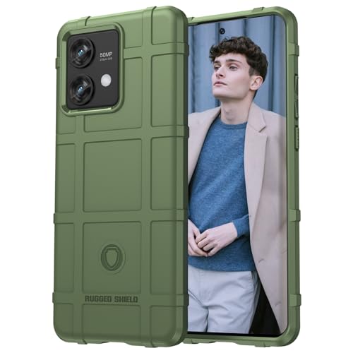 Ephoou Slim Fit Case for Motorola Edge 40 Neo, [Rugged Shield Series] Military Grade Shockproof [Drop Tested] and Camera Lens Protection Function Phone Cover for Motorola Edge 40 Neo HD-Green von Ephoou