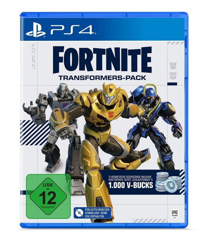 Fortnite Transformers Pack (Code in a Box) PlayStation 4 von Epic Games