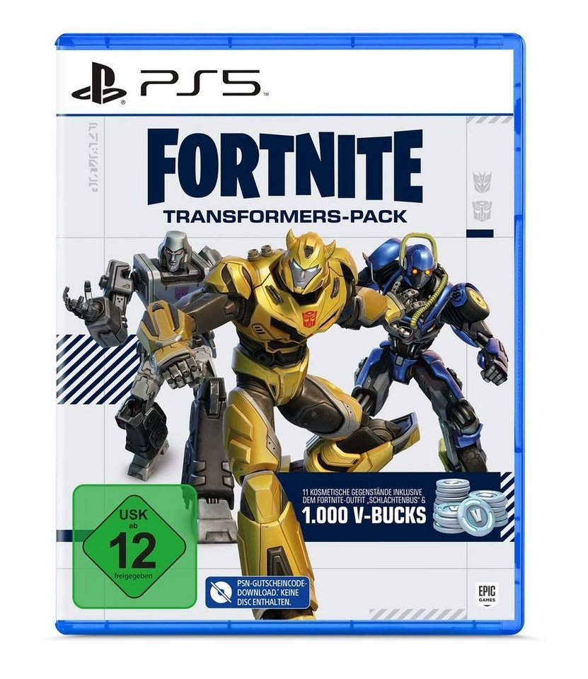 Fortnite Transformers Pack (Code in a Box) PlayStation 5 von Epic Games