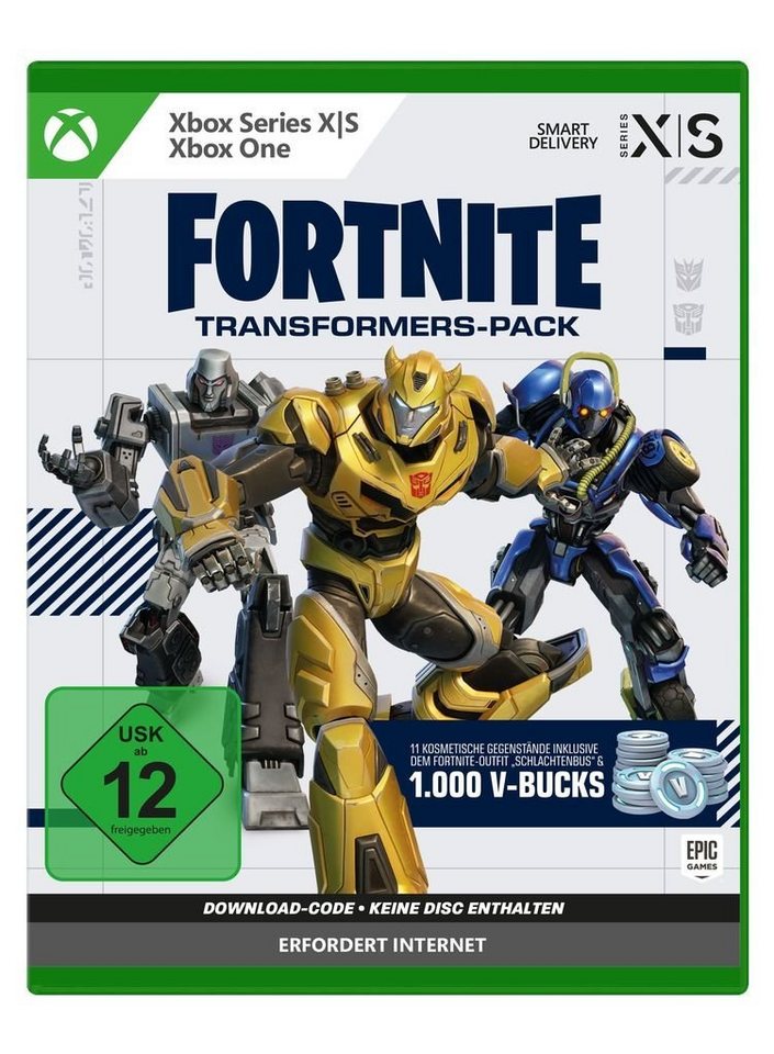 Fortnite Transformers Pack (Code in a Box) Xbox Series X von Epic Games