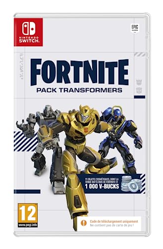 Fortnite Videospiel für Switch Pack Transformers (FR) Download-Code von Epic Games