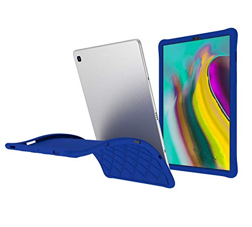 EpicGadget Samsung Galaxy Tab S5e Hülle T720/T725, Diamant-Gitter Silikon Gummi Gel Schutzhülle mit vollem Schutz für 2019 Galaxy Tab S5E 10,5 Zoll Tablet (Marineblau) von EpicGadget