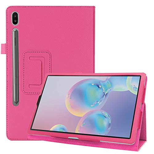 Epicgadget Schutzhülle für Samsung Galaxy Tab S7 Plus/S7+ 31.5 cm (12.5 Zoll) (2020) SM-T970/T975/T976 – leicht, dünn, automatische Wake/Sleep-Funktion, Folio-Schutzhülle für Tab S7 Plus (Hot Pink) von Epicgadget