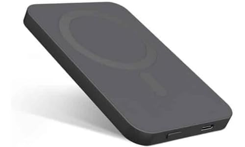 Epico Magnetische Powerbank aus Aluminium, 5 K, Space Grey von Epico