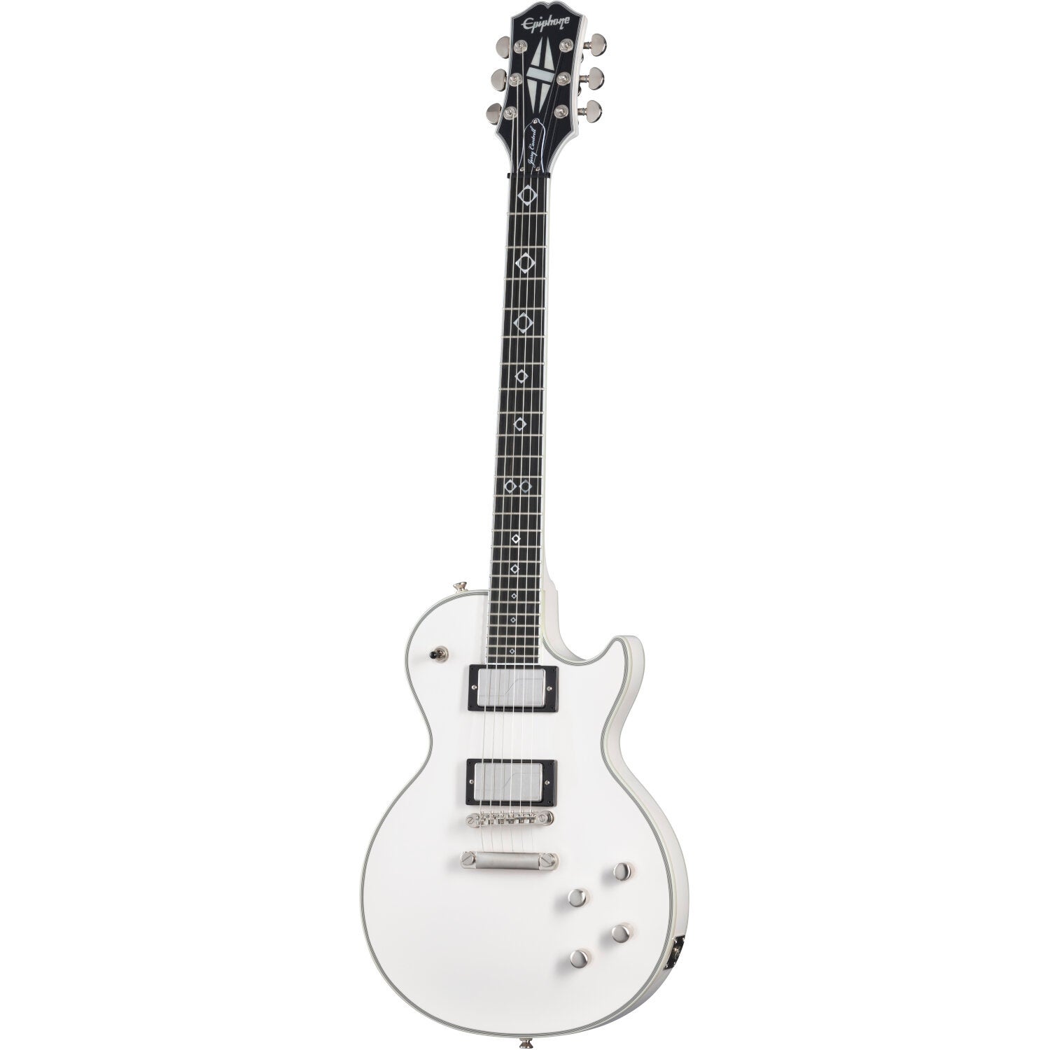 Epiphone Jerry Cantrell Les Paul Custom Prophecy Bone White Signature Electric Guitar with Case Epiphone Jerry Cantrell Les Paul Custom Prophecy Bone White Signature Electric Guitar with Case von Epiphone