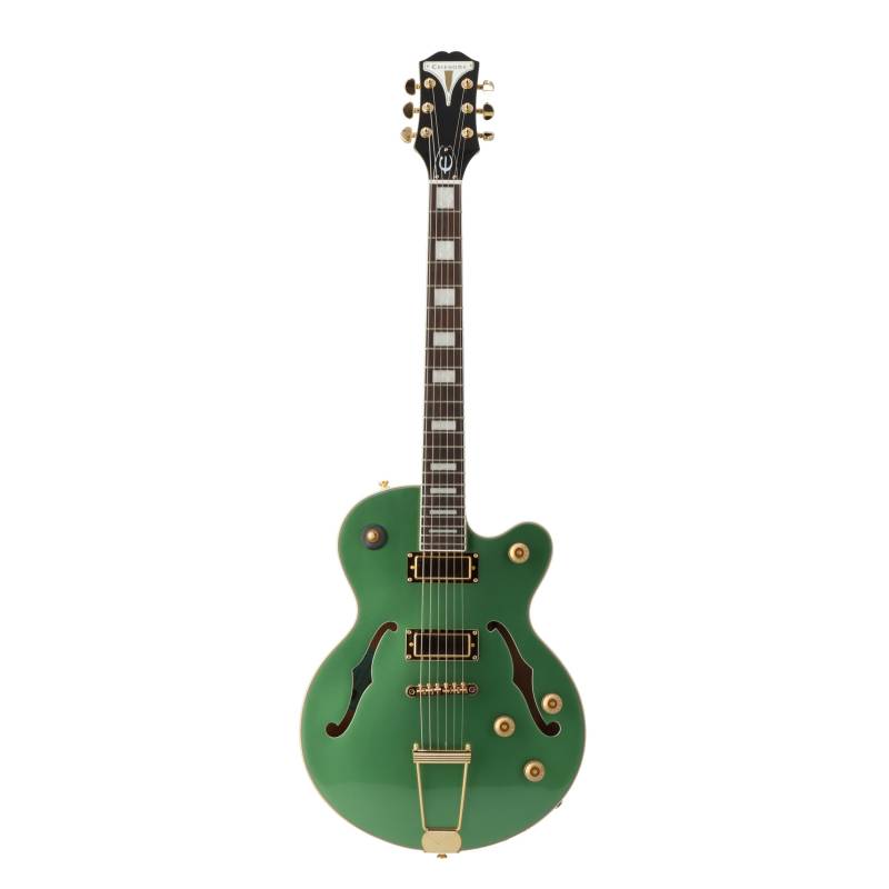 Epiphone Uptown Kat ES Emerald Green Metallic Semi-Acoustic Guitar von Epiphone
