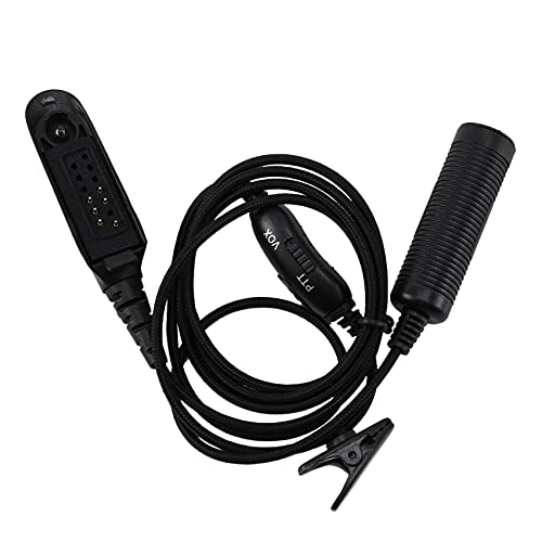 Epodmalx PTT KopfhöRer Kabel Stecker Adapter Standard Version für Walkie Talkie GP140 GP320 GP328 GP338 GP340 Radio von Epodmalx