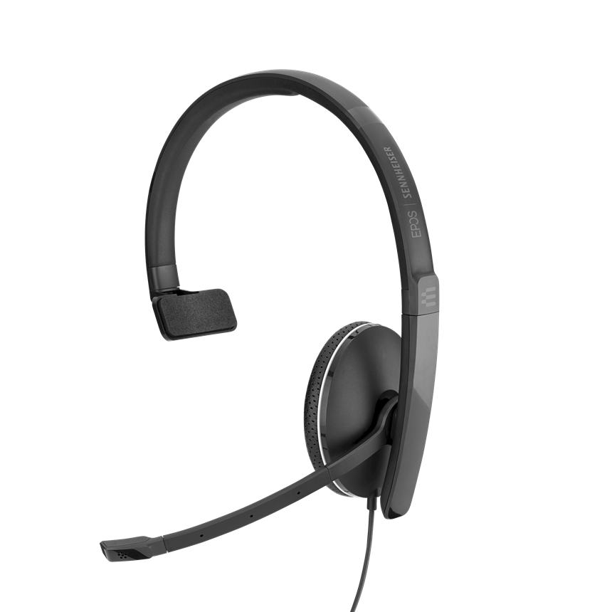 EPOS ADAPT SC 135, kabelgebundenes Mono Headset - USB-A+3,5mm Klinke, Unified Communication & Skype for Business optimiert, ActiveGard®, EU-Noise Limi von Epos