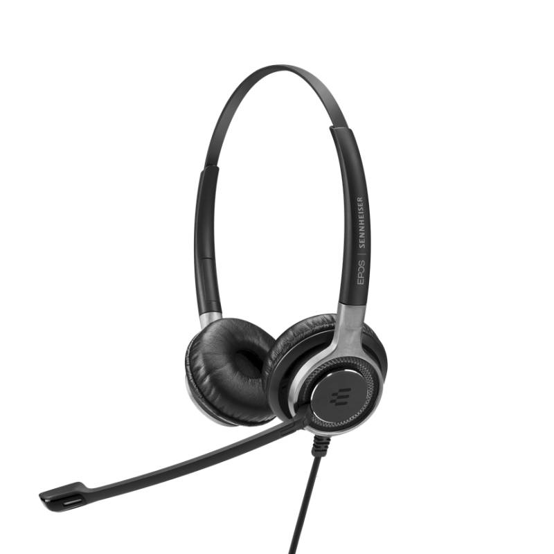 EPOS Headset IMPACT SC 660, Stereo, kabelgebunden Easy Disconnect, binaurales Premium-Headset mit Kopfbügel, für Wideband und Narrowband Telefone, ink von Epos