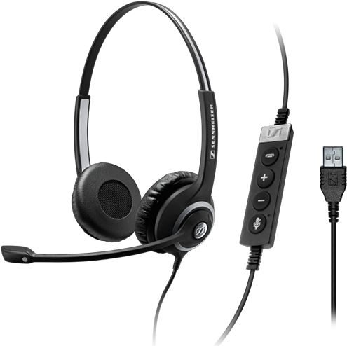 EPOS I SENNHEISER IMPACT SC 260 USB MS II - Headset - On-Ear - kabelgebunden - Schwarz von Epos