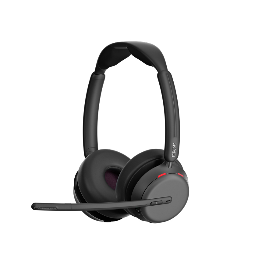 EPOS IMPACT 1060 ANC, Beidseitiges Bluetooth-Headset Hybrides adaptives Active Noise Cancellation (ANC) von Epos