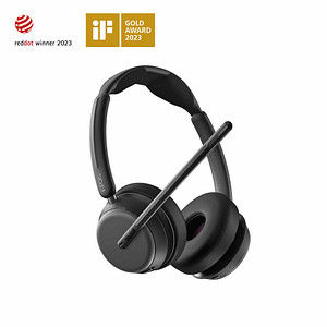EPOS IMPACT 1060 ANC Bluetooth-Headset schwarz, rot von Epos