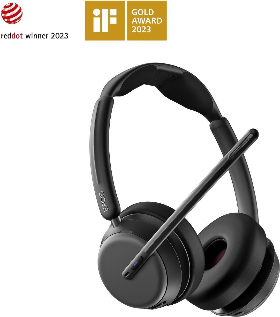 EPOS IMPACT 1060T ANC - Headset - On-Ear - Bluetooth - kabellos, kabelgebunden - aktive Rauschunterdrückung - Sonderposten von Epos