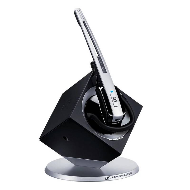 EPOS IMPACT Headset DW Office (DW10 ML), Mono, Kabellos, DECT inkl Basis, zertifiziert für Skype for Business von Epos