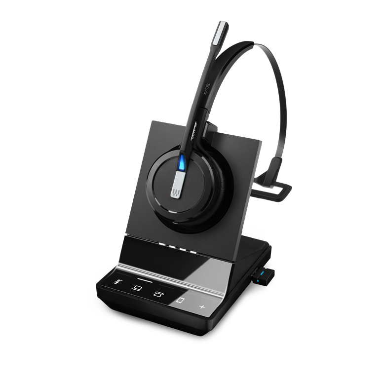 EPOS IMPACT SDW 5016T, Einseitiges kabelloses DECT-Headset Triple-Konnektivität, Noise Cancelling-System, MS Teams zertifiziert, Optimiert für UC und von Epos