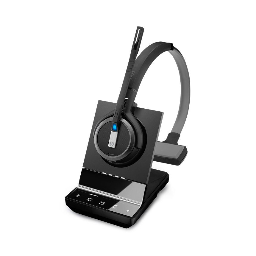 EPOS IMPACT SDW 5035, Einseitiges kabelloses DECT-Headset Dual-Konnektivität, Noise Cancelling-System, Optimiert für UC und mit Skype for Business-Zer EPOS IMPACT SDW 5035, Einseitiges kabelloses DECT-Headset Dual-Konnektivität, Noise Cancelling-System, Optimiert für UC und mit Skype for Business-Zer von Epos