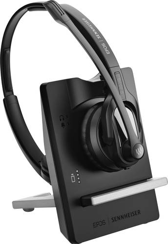EPOS Telefon On Ear Headset DECT Stereo Schwarz Noise Cancelling Mikrofon-Stummschaltung EPOS Telefon On Ear Headset DECT Stereo Schwarz Noise Cancelling Mikrofon-Stummschaltung von Epos