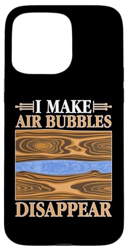Epoxid-Holzbearbeitung: I Make Air Bubbles Disappear Hülle für iPhone 15 Pro Max von Epoxy Woodworking Designs For Resin Furniture Art