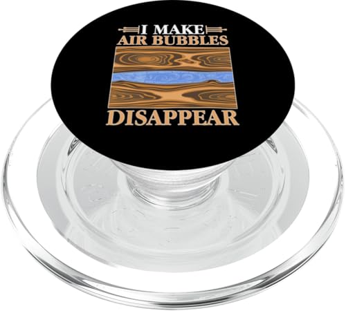 Epoxid-Holzbearbeitung: I Make Air Bubbles Disappear PopSockets PopGrip für MagSafe Epoxid-Holzbearbeitung: I Make Air Bubbles Disappear PopSockets PopGrip für MagSafe von Epoxy Woodworking Designs For Resin Furniture Art