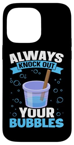 Epoxid-Holzbearbeitung: Knock Out Your Bubbles Hülle für iPhone 14 Pro Max von Epoxy Woodworking Designs For Resin Furniture Art