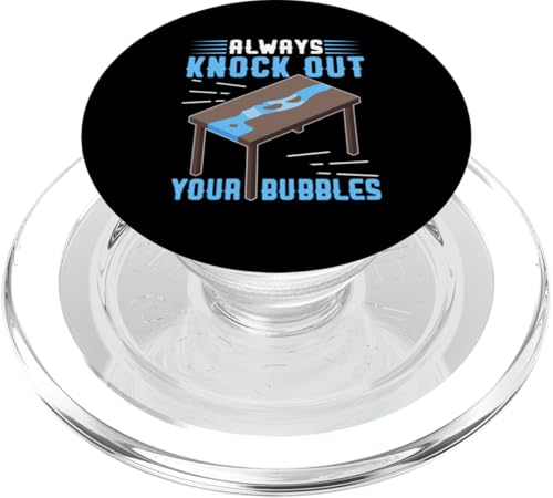 Epoxid-Holzbearbeitung: Knock Out Your Bubbles PopSockets PopGrip für MagSafe Epoxid-Holzbearbeitung: Knock Out Your Bubbles PopSockets PopGrip für MagSafe von Epoxy Woodworking Designs For Resin Furniture Art