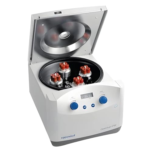 Eppendorf Centrifuge 5702G Zentrifuge mit Niedriger Geschwindigkeit, Rotor A-4-38 und 13/16mm Adapter, 230V, 50-60Hz, AU Stecker von Eppendorf