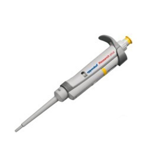 Eppendorf Research plus Mechanische Pipette, Einkanal, Mittelgrau, 0,5 µL-10 µL Eppendorf Research plus Mechanische Pipette, Einkanal, Mittelgrau, 0,5 µL-10 µL von Eppendorf