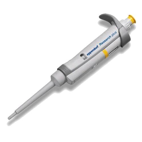 Eppendorf Research plus Mechanische Pipette, Einkanal, Gelb, 2 µL-20 µL von Eppendorf
