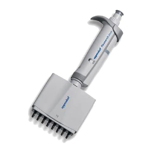 Eppendorf Research plus Mehrkanalpipetten, 8-Kanalpipette, Mittelgrau, 0,5-10 µL von Eppendorf