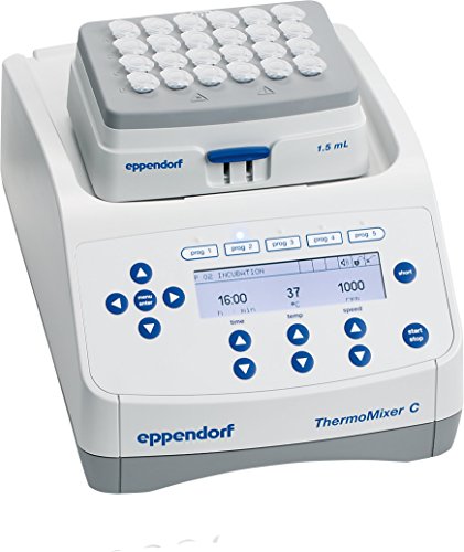 Eppendorf ThermoMixer C Thermoschüttler ohne Thermoblock, 3000 U/Min, 200W, 230V, 304mm x 206mm x 136mm von Eppendorf