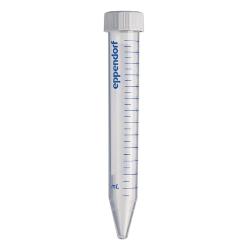 Eppendorf VB-0341 Konisches Röhrchen für Forensische DNA-Qualität, 15mL, Farblos, Einzeln Verpackt, 100 Stück von Eppendorf