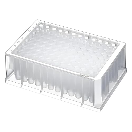 Eppendorf Deepwell PCR-Reinigungsplatte, 96 Plätze, 1000µL Kapazität, Wells Klar, Sterile, Rand Weiß, 20 Stück Eppendorf Deepwell PCR-Reinigungsplatte, 96 Plätze, 1000µL Kapazität, Wells Klar, Sterile, Rand Weiß, 20 Stück von Eppendorf