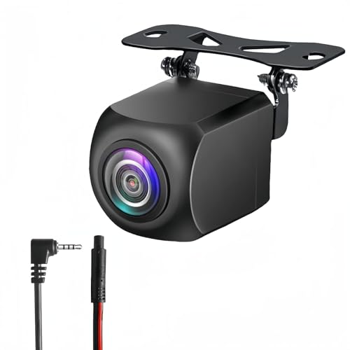 4 Pin Rückfahrkamera für Dash Cam Tragbare Autoradio 2.5mm Jack Autokamera Unterstützung Spiegelbild AHD 1080P Wasserdicht Dashcam Rückfahrkamera mit 23 Ft 4 Pin 2.5mm Stecker von Epronic