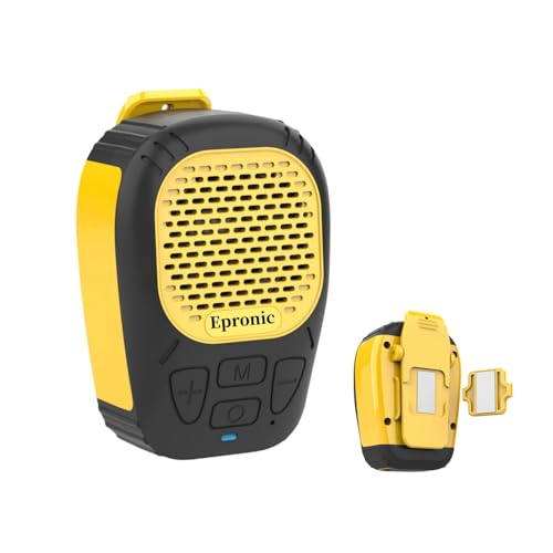 Epronic Bluetooth Lautsprecher Tragbar mit Clip-on/Magnetic Rückenklammer bis zu 30 Stunden Spielzeit Jobsite Speaker mit Bluetooth Freisprecheinrichtung/BT Musik/TF Karte Wiedergabe+ Handgelenkriemen Epronic Bluetooth Lautsprecher Tragbar mit Clip-on/Magnetic Rückenklammer bis zu 30 Stunden Spielzeit Jobsite Speaker mit Bluetooth Freisprecheinrichtung/BT Musik/TF Karte Wiedergabe+ Handgelenkriemen von Epronic