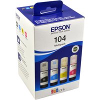 4 Epson Tinten C13T00P640  104  4-farbig von Epson
