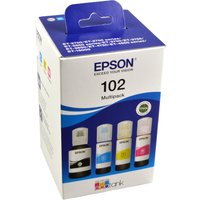 4 Epson Tinten C13T03R640  102  4-farbig von Epson