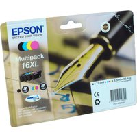 4 Epson Tinten C13T16364012  16XL  4-farbig von Epson