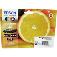 5 Epson Tinten C13T33374010  33  5-farbig von Epson