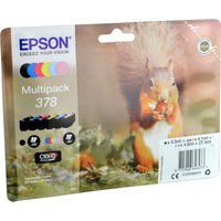 6 Epson Tinten C13T37884010 Multipack 378  6-farbig von Epson