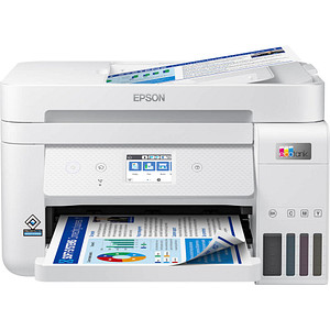 EPSON EcoTank ET-4856 4 in 1 Tintenstrahl-Multifunktionsdrucker weiß EPSON EcoTank ET-4856 4 in 1 Tintenstrahl-Multifunktionsdrucker weiß von Epson