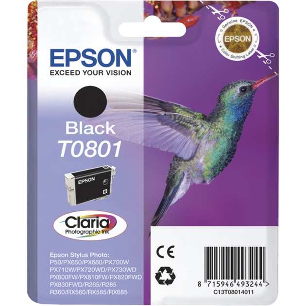 C13T08014011 schwarz, Tinte von Epson