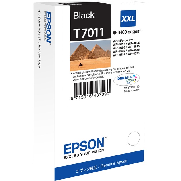 C13T70114010 schwarz, Tinte C13T70114010 schwarz, Tinte von Epson
