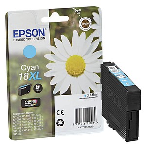 EPSON 18XL / T1812XL  cyan Druckerpatrone von Epson