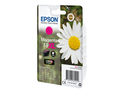 EPSON 1LB Singlepack Magenta 18XL Claria EPSON 1LB Singlepack Magenta 18XL Claria von Epson