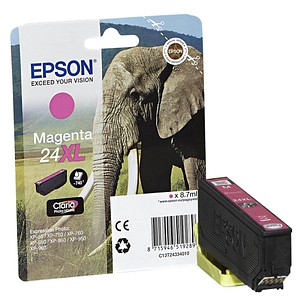 EPSON 24XL / T2433XL  magenta Druckerpatrone von Epson