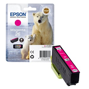 EPSON 26 / T2613  magenta Druckerpatrone von Epson