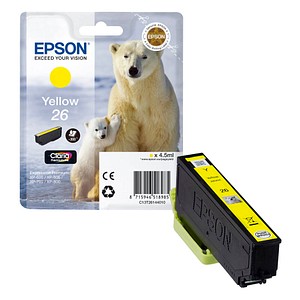 EPSON 26 / T2614  gelb Druckerpatrone von Epson