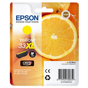 EPSON 33XL / T3364XL  gelb Druckerpatrone von Epson