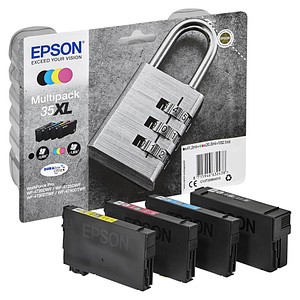EPSON 35XL / T3596XL  schwarz, cyan, magenta, gelb Druckerpatronen, 4er-Set von Epson