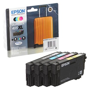 EPSON 405XL / T05H6  schwarz, cyan, magenta, gelb Druckerpatronen, 4er-Set von Epson